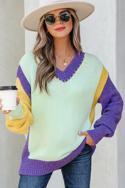 drop shoulder sweater
