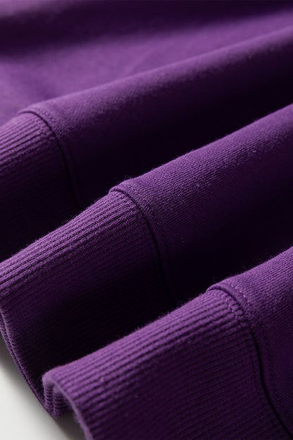 varsity striped sweatshirt