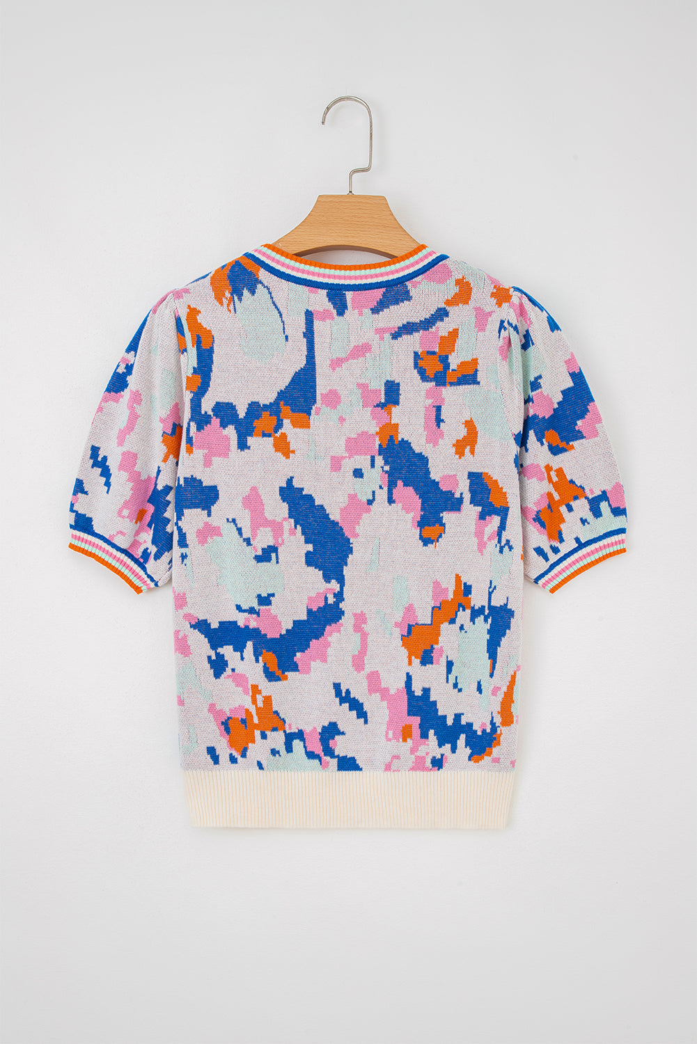 short sleeve sweater top