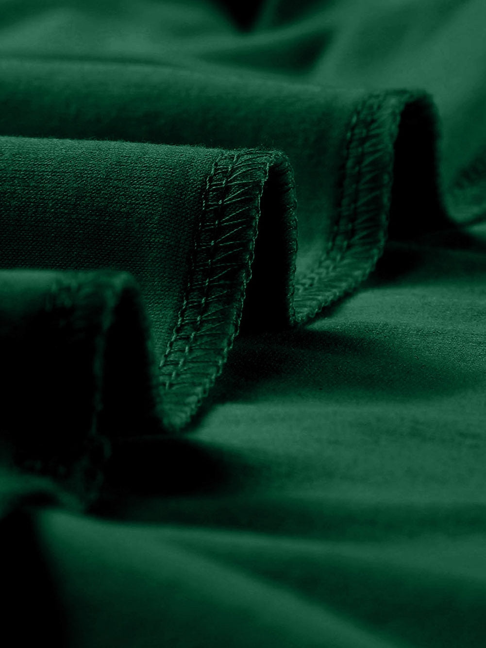 Ruched Shoulder Green Square Neck Plus Size Top