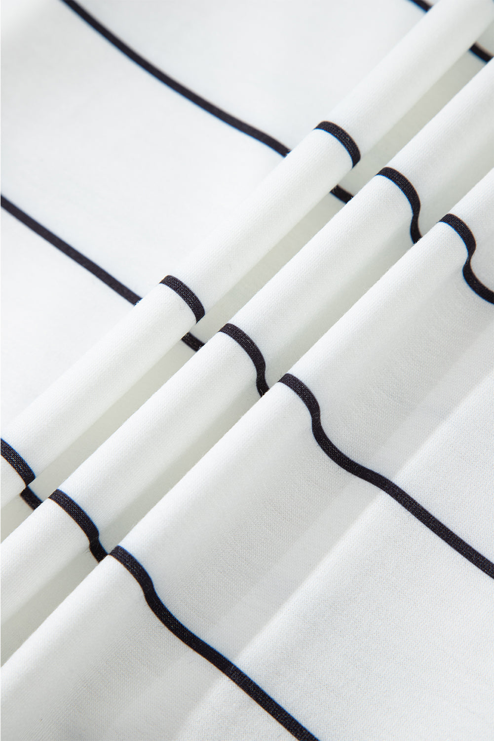 striped print pullover