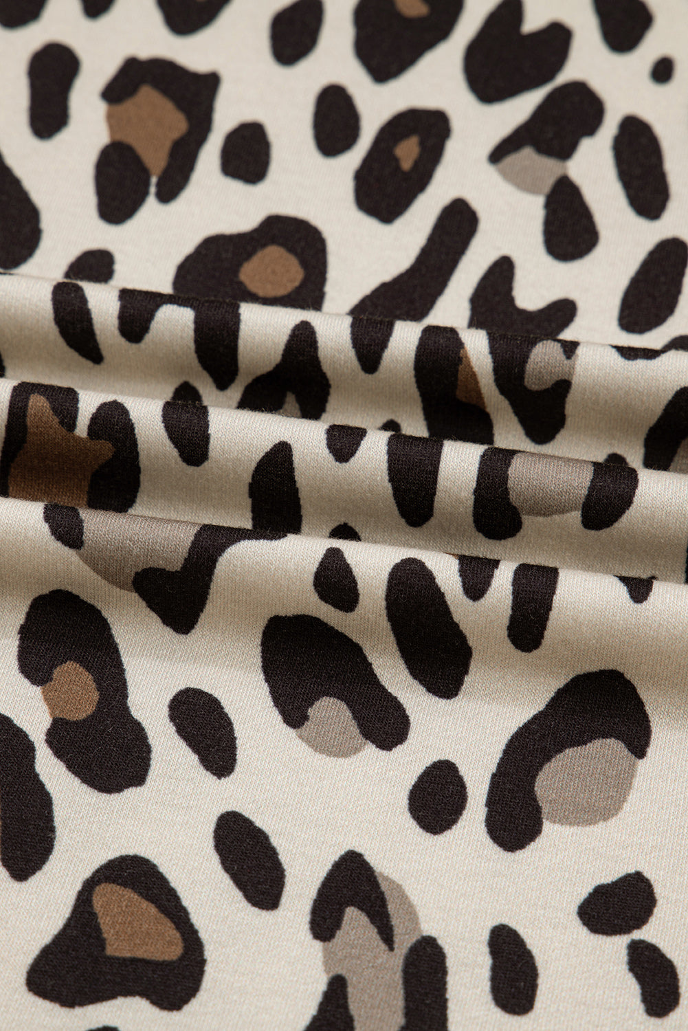 leopard wide leg pants