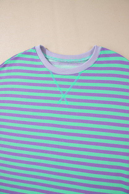 stripe sweatshirt
