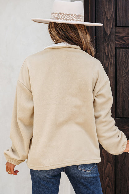 fleece sweatshirt