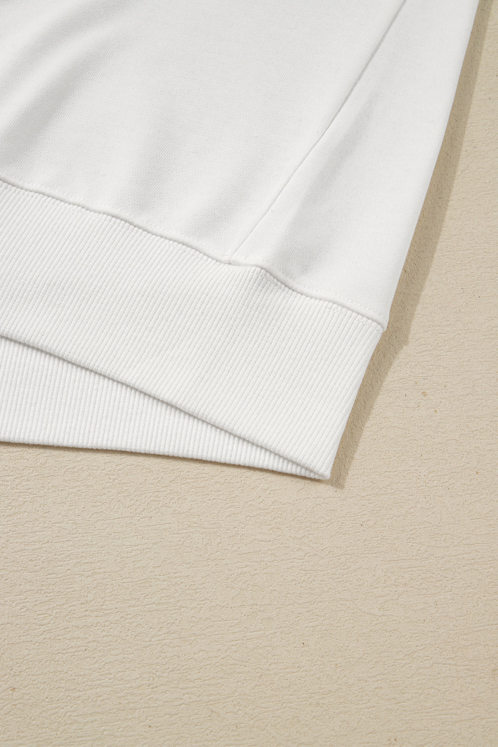 White FOOTBALL 3D Letter Graphic Crew Neck Sweatshirt