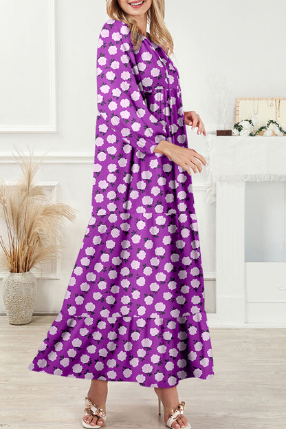 Half Sleeve Maxi Dress