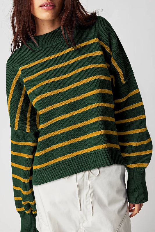 stripe sweater