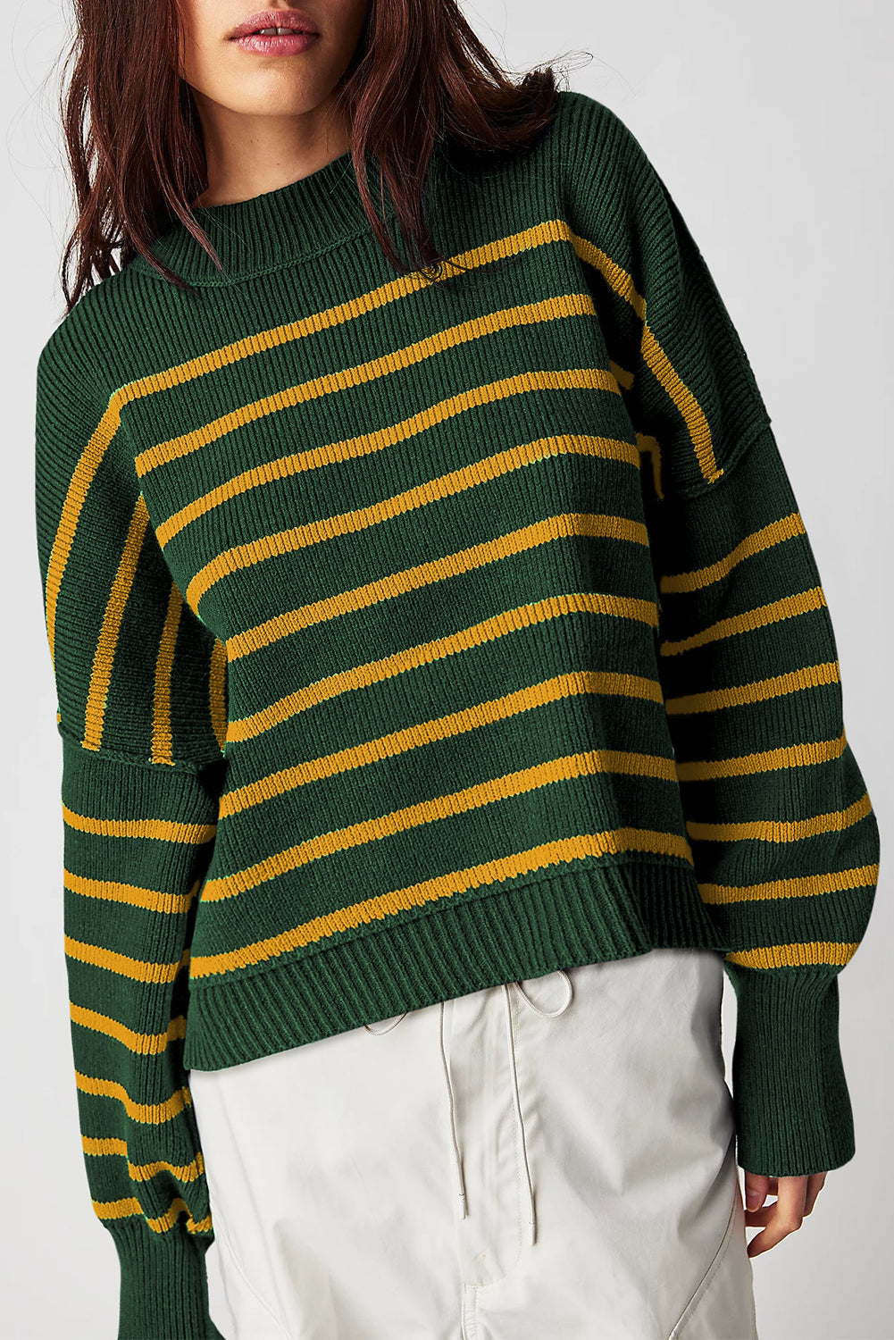stripe sweater