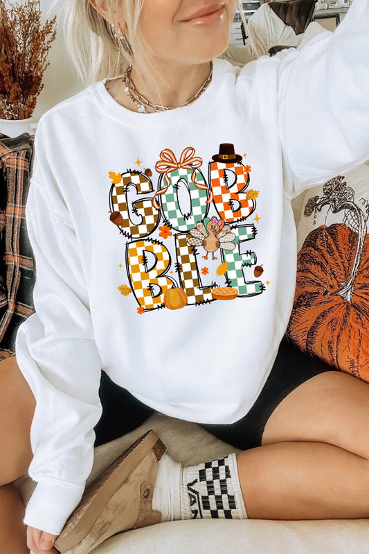 thanksgiving graphic sweatshirt