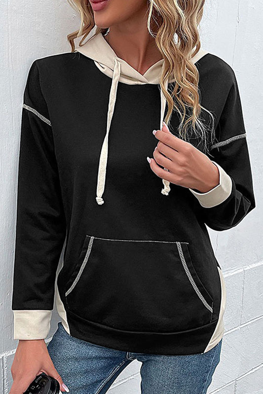 color block sweatshirt