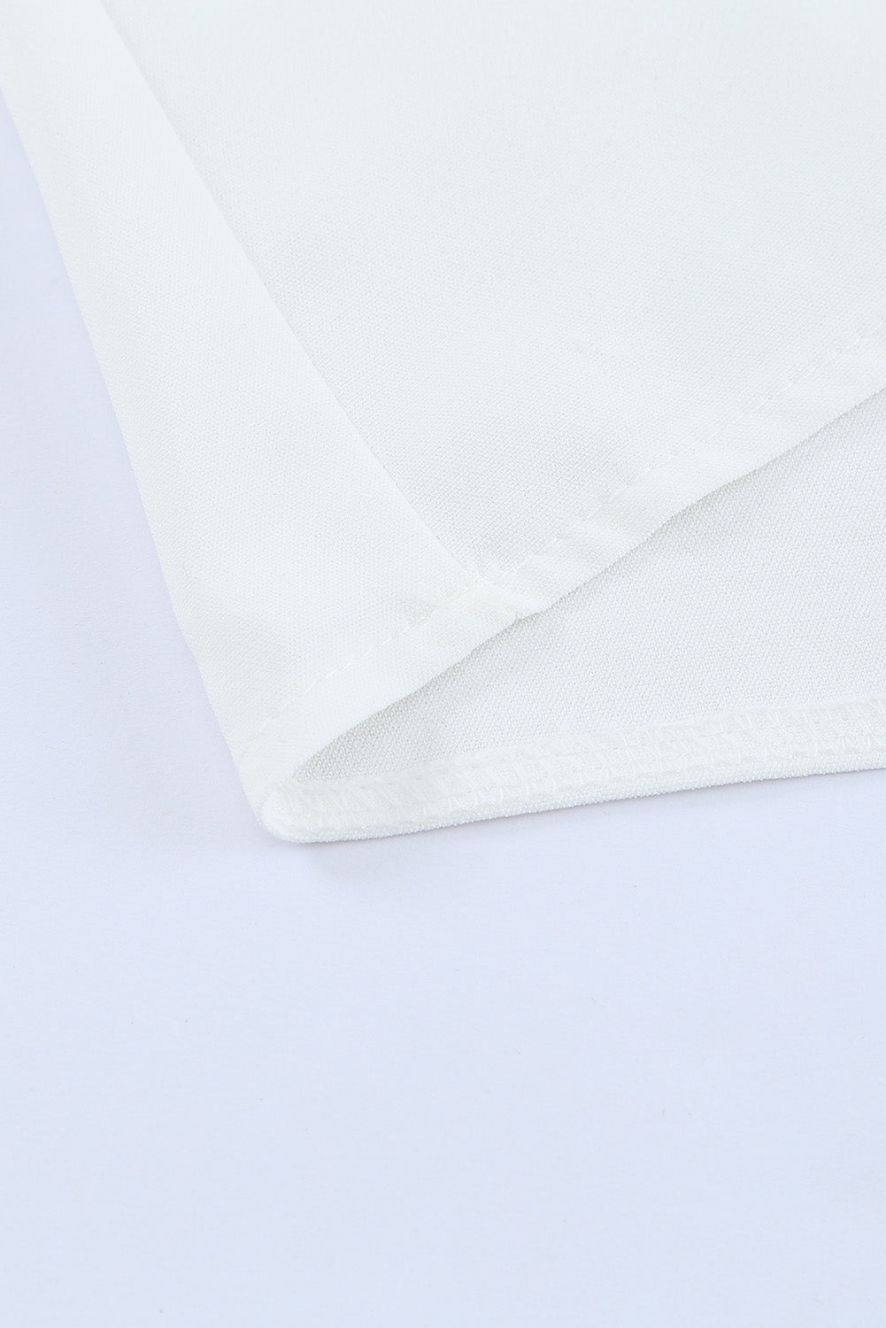 Elegant White Off Shoulder Top with Elastic Neckline