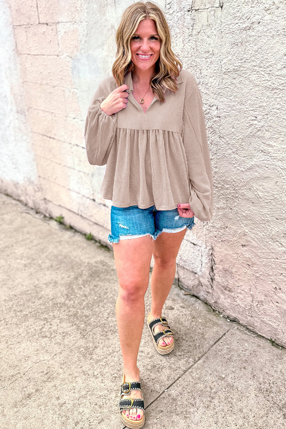 womens babydoll blouse