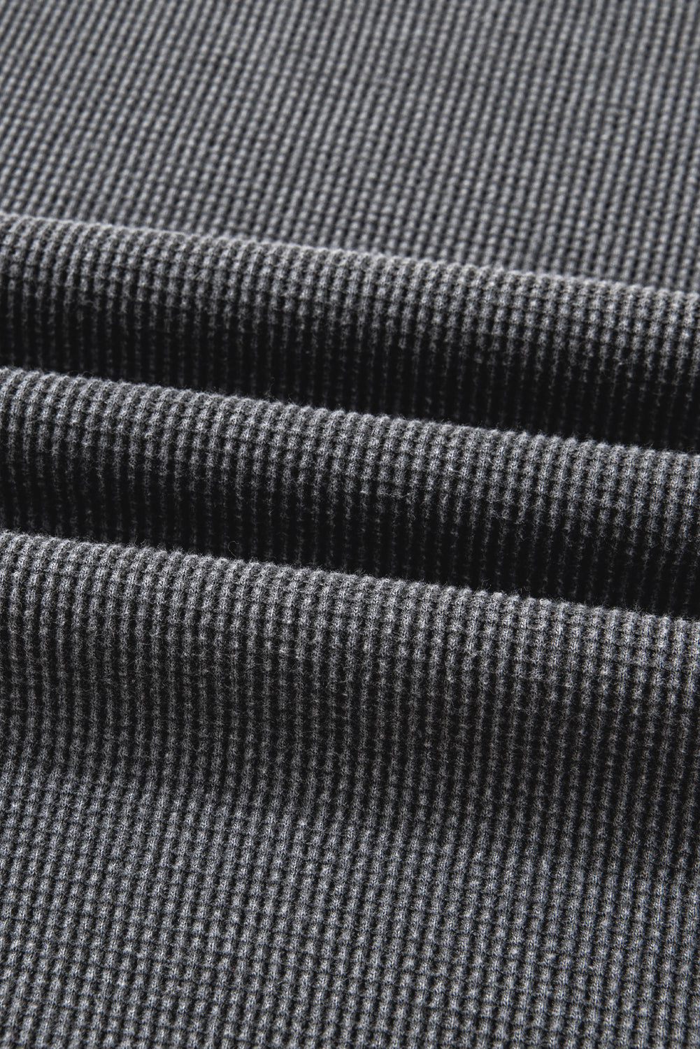 waffle long sleeve top