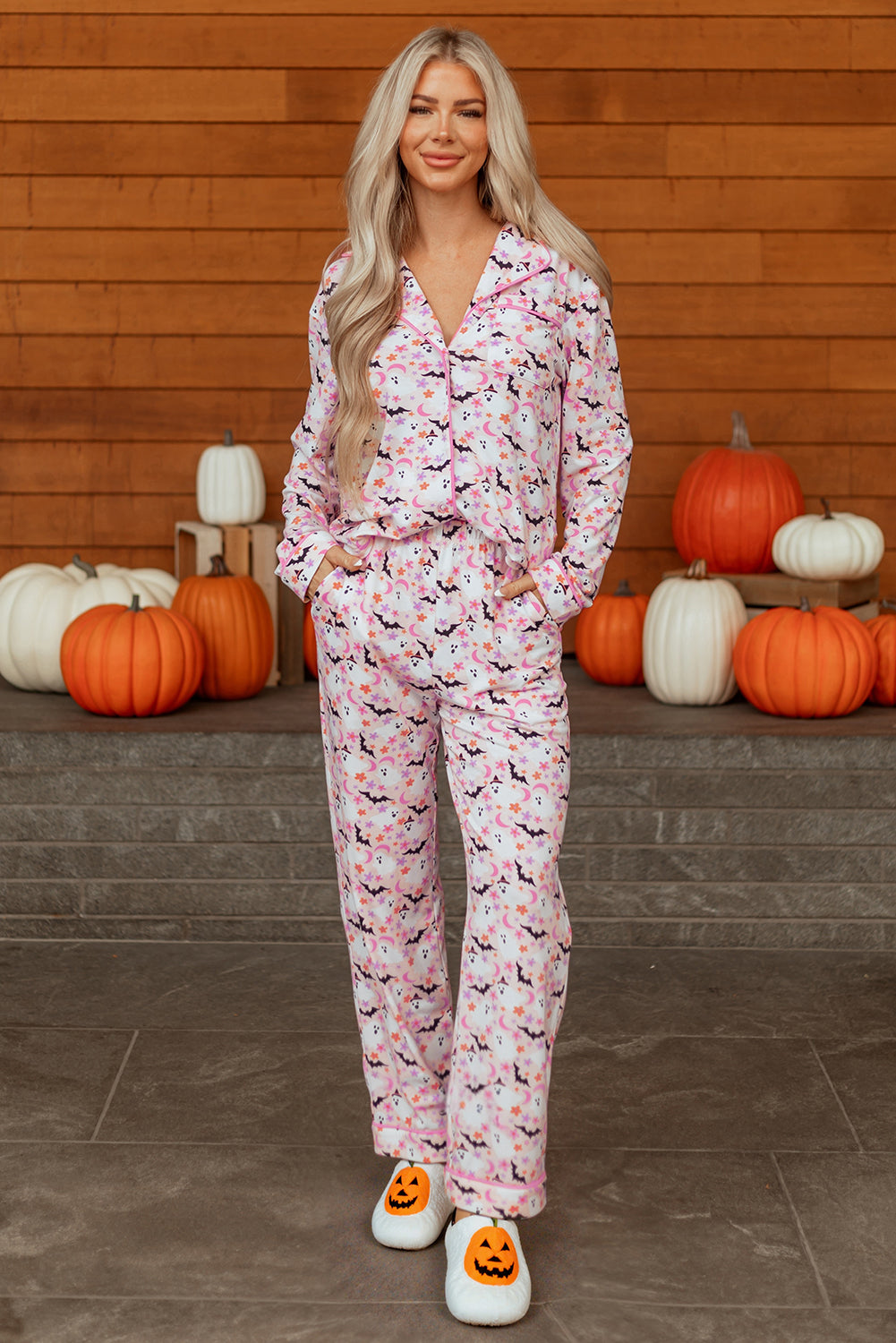 halloween pajama set
