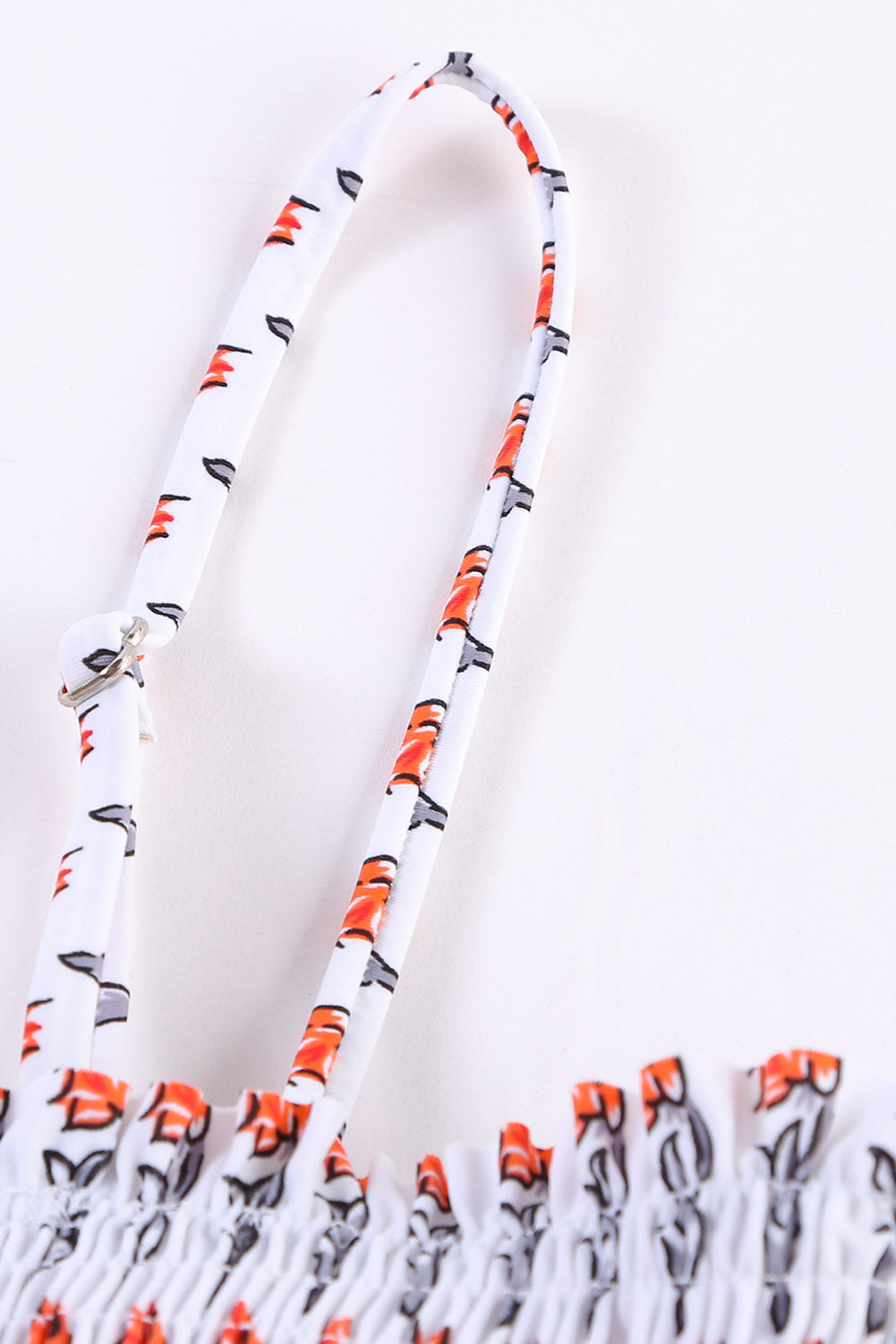 Floral Patchwork Retro High Waist Bikini Set