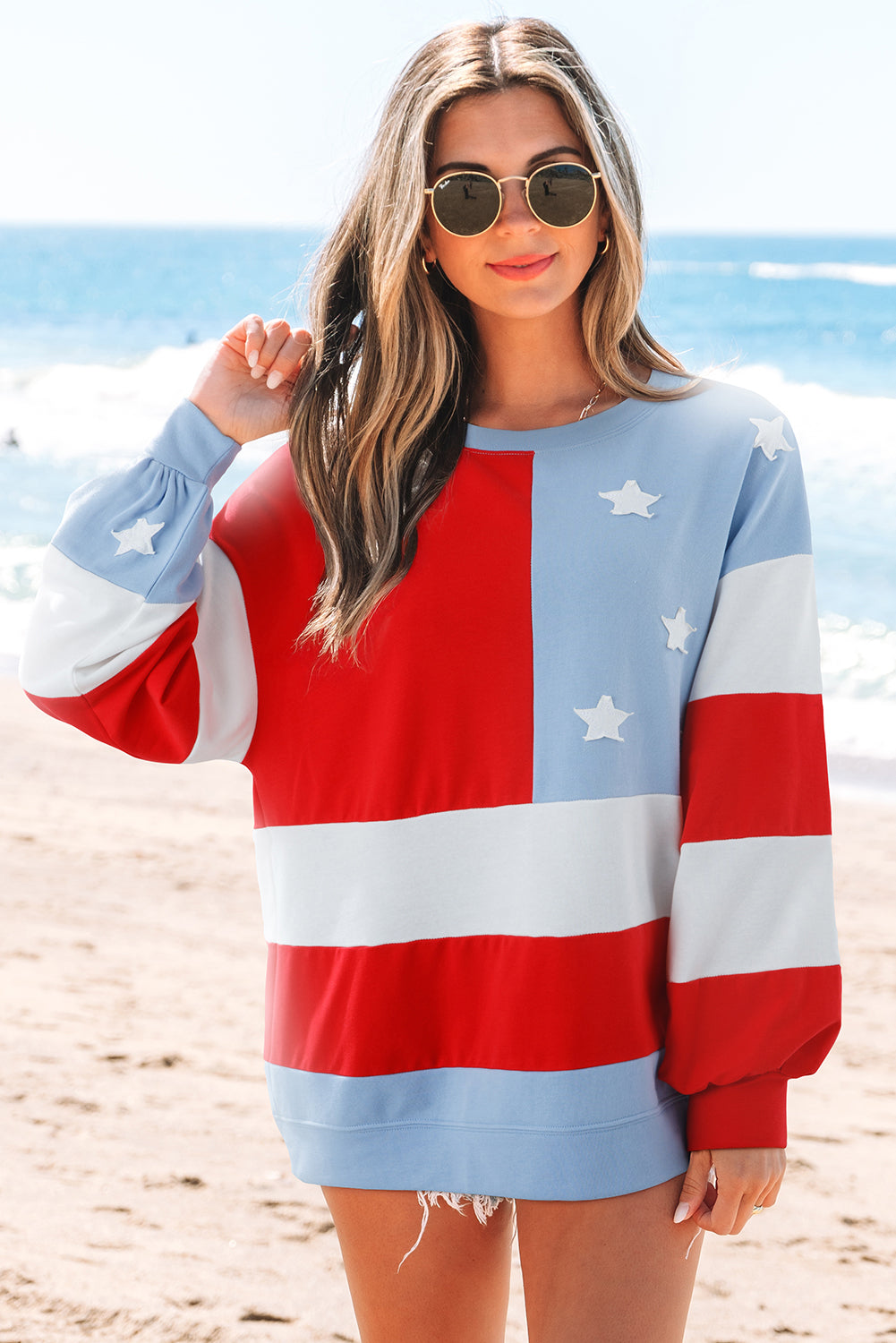 american flag sweatshirt