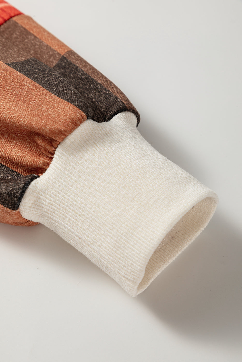 exposed seam patchwork top