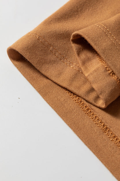 long sleeve fitted top