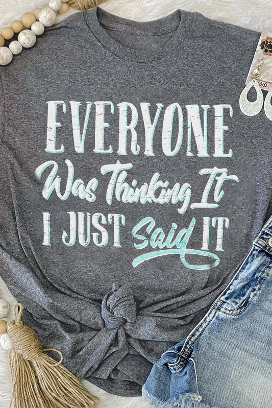 Everyone's Gray Mindset Graphic Tee