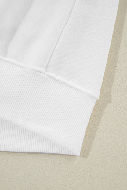 Solid Classic Crewneck Pullover Sweatshirt