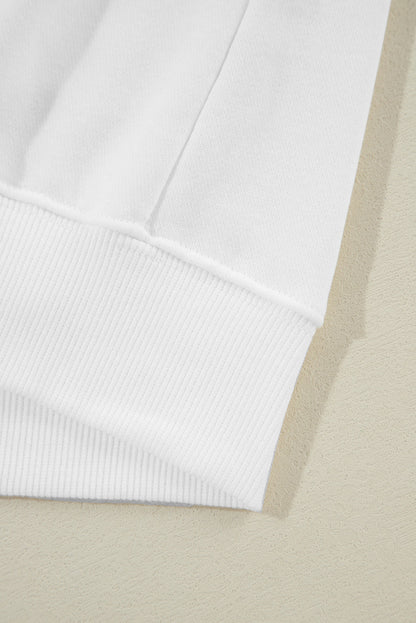 Solid Classic Crewneck Pullover Sweatshirt