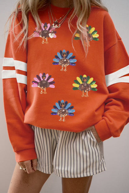 thanksgiving graphic sweatshirt