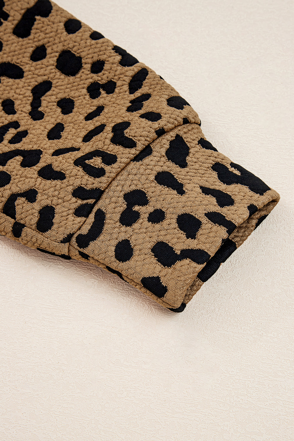 leopard print sweatshirt