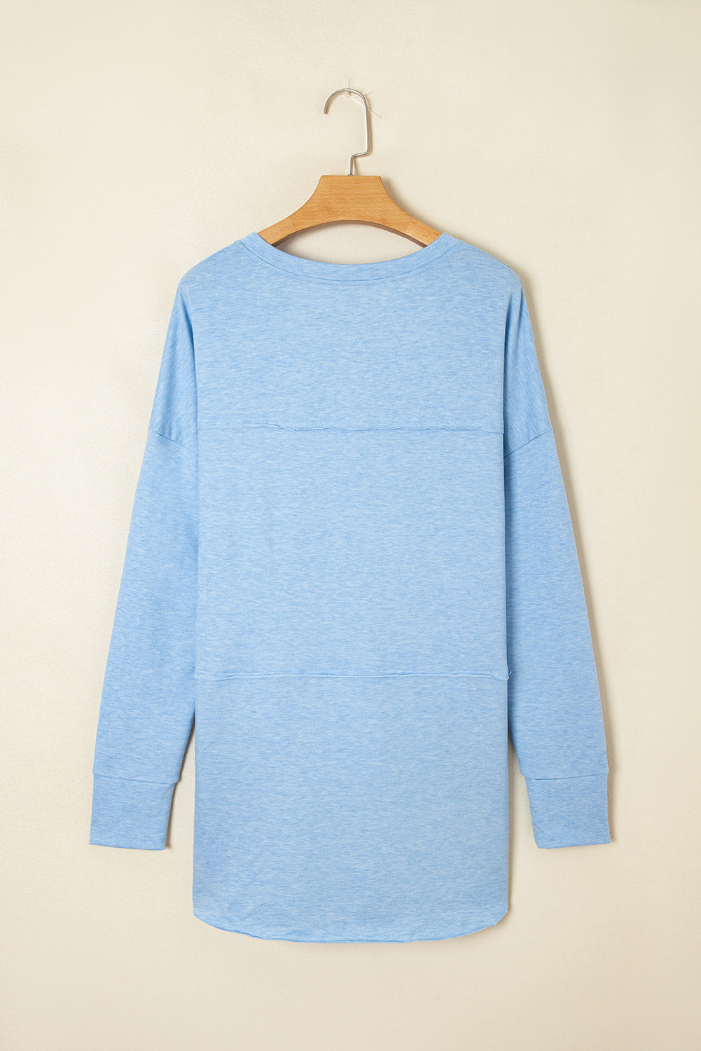 solid long sleeve top