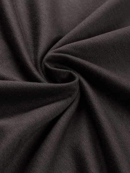 Grey Asymmetric Distressed Cold Shoulder Sweater