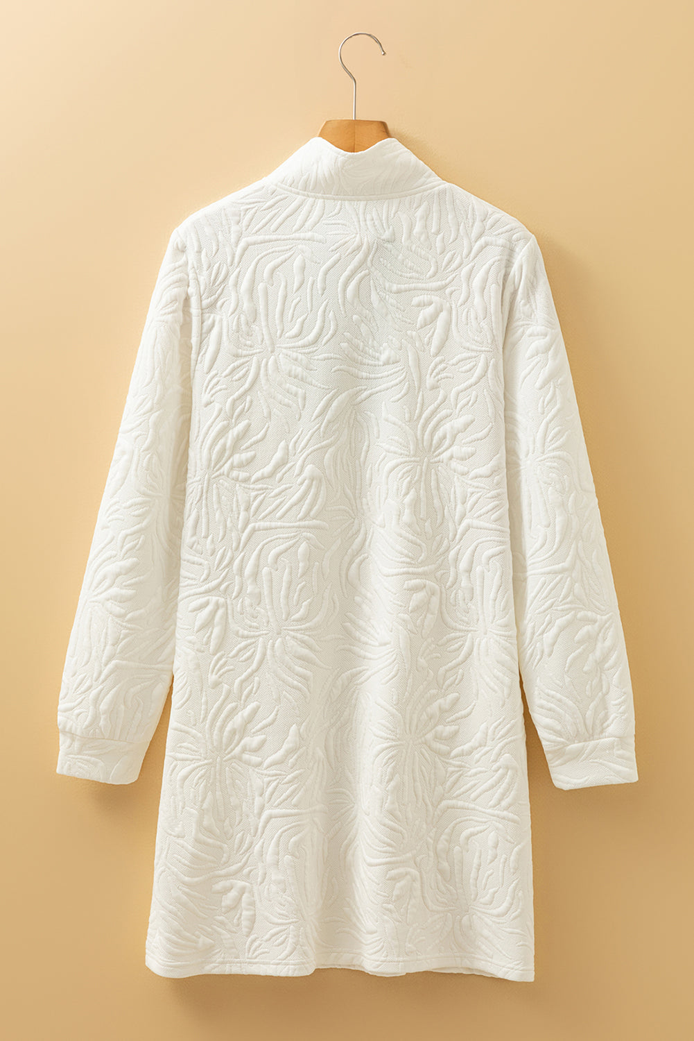 jacquard shift dress