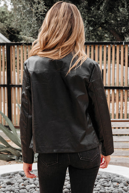 black boxy jacket