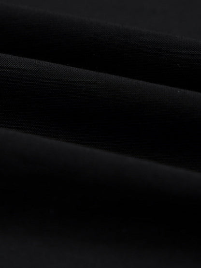 Elegant Floral Embroidered Black Top