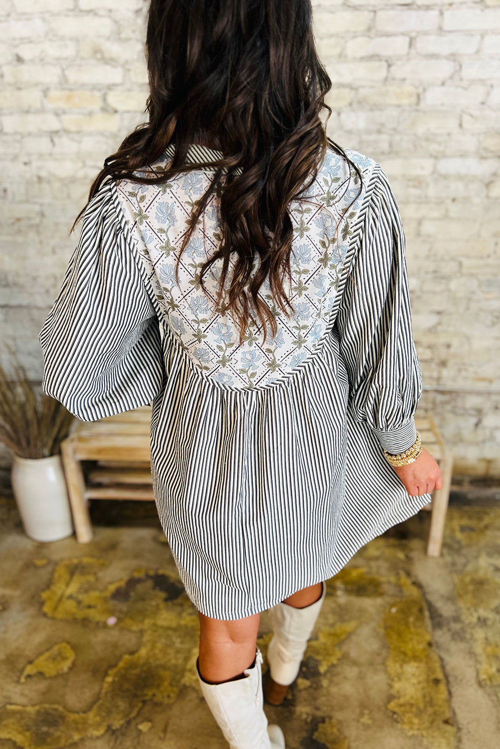 floral mini dress