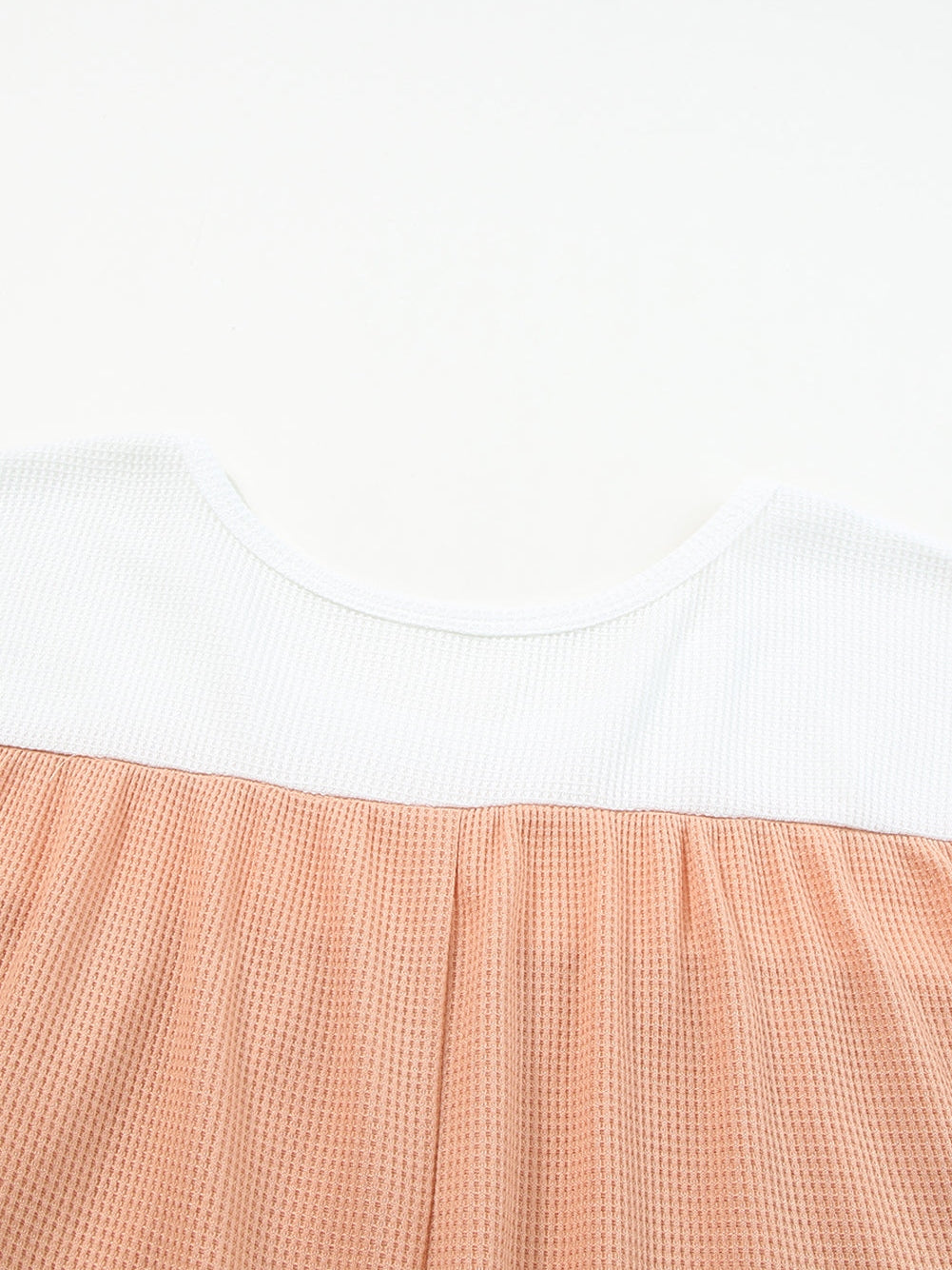 Leopard Print Ruffle Sleeve Color Block Top in Khaki