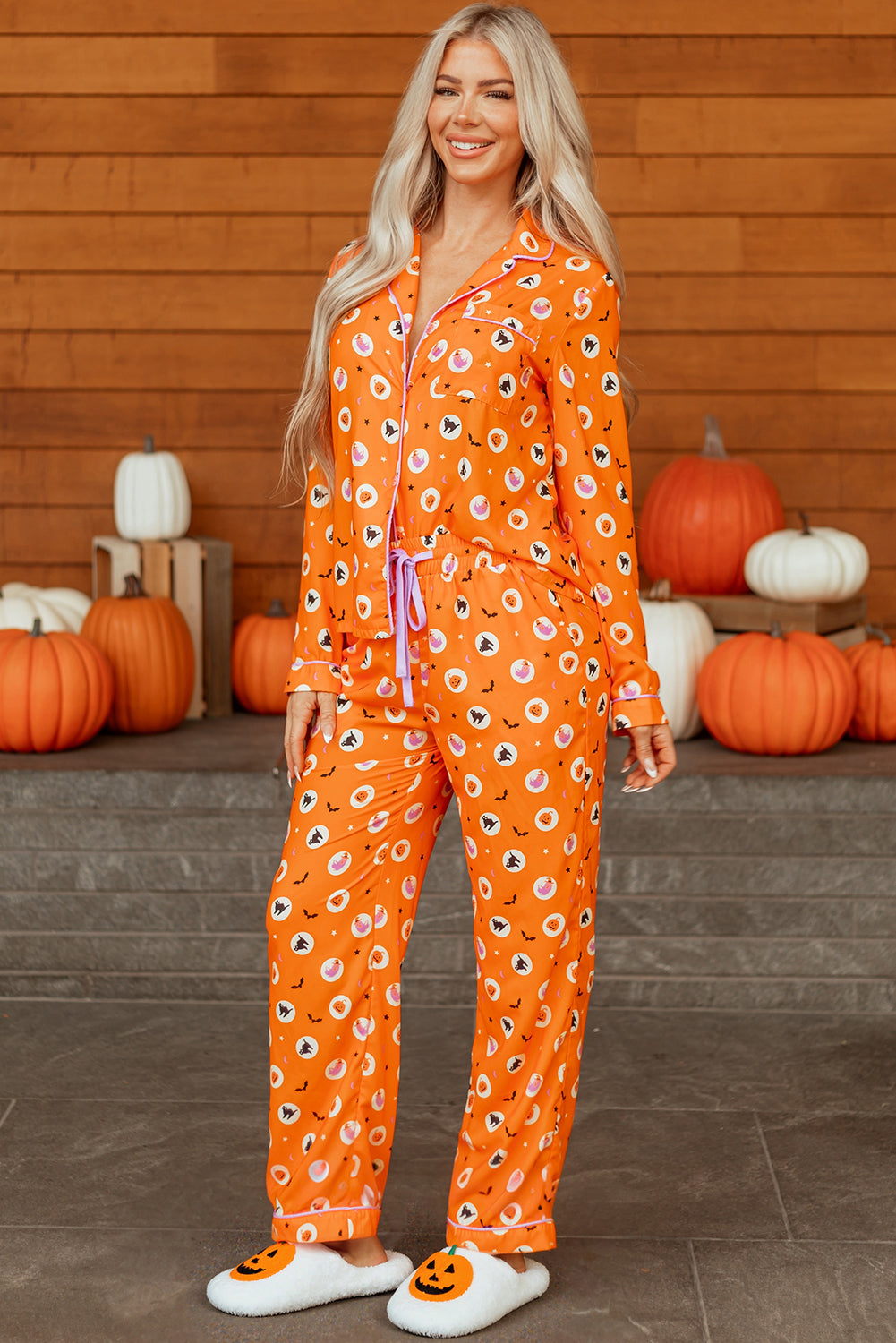halloween pajama set