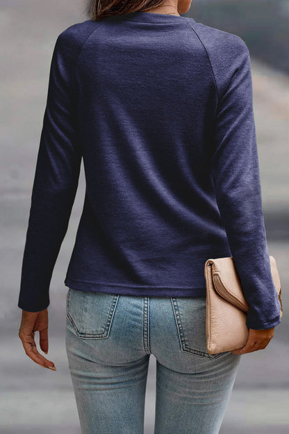 solid long sleeve top