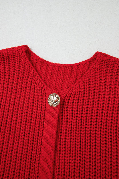 knitted vest womens