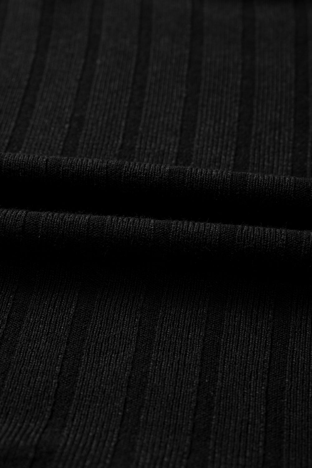 ribbed knit mini dress