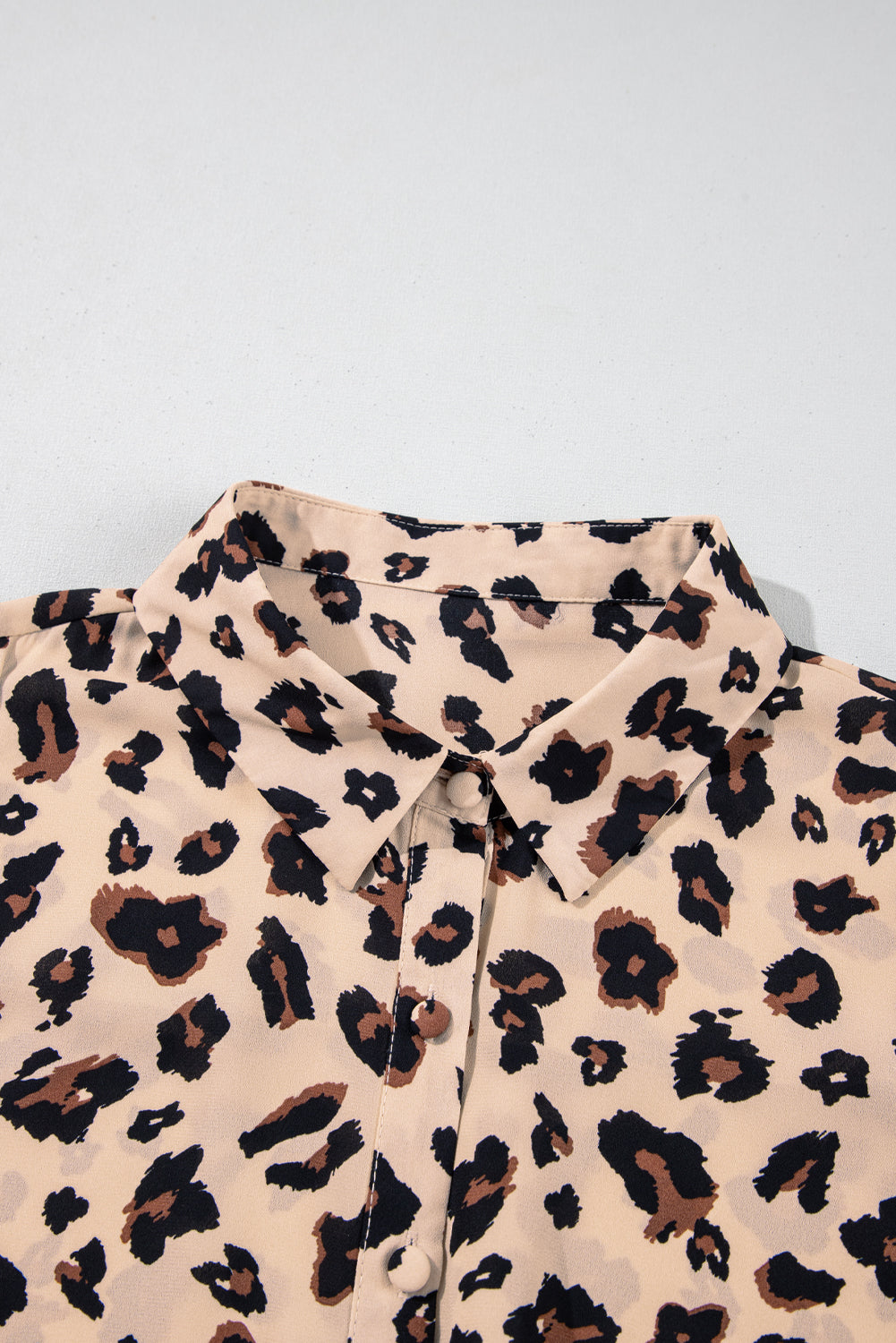 leopard plus size shirt