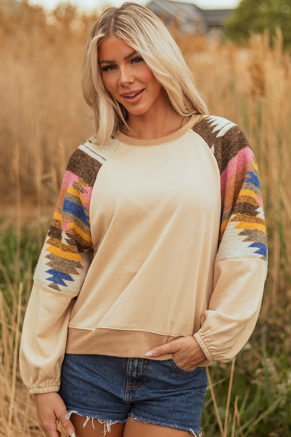 raglan sweatshirt