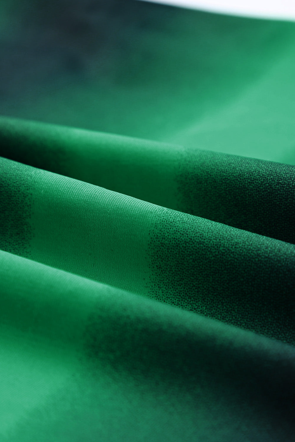 Green Strappy Cut-Out Back Tankini Set