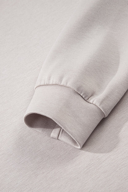 long sleeve pullover mini skirt set