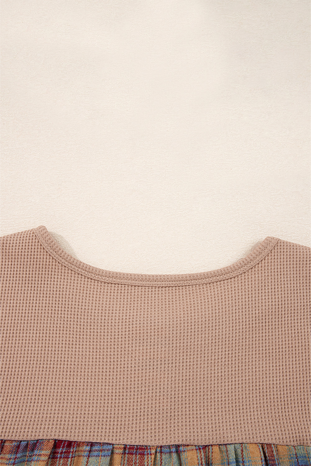 waffle long sleeve top