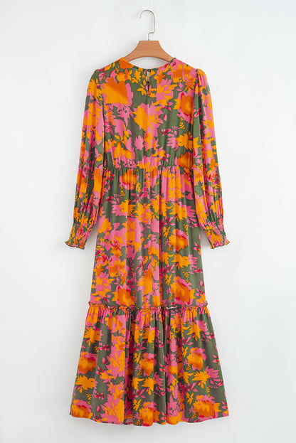 floral long dress