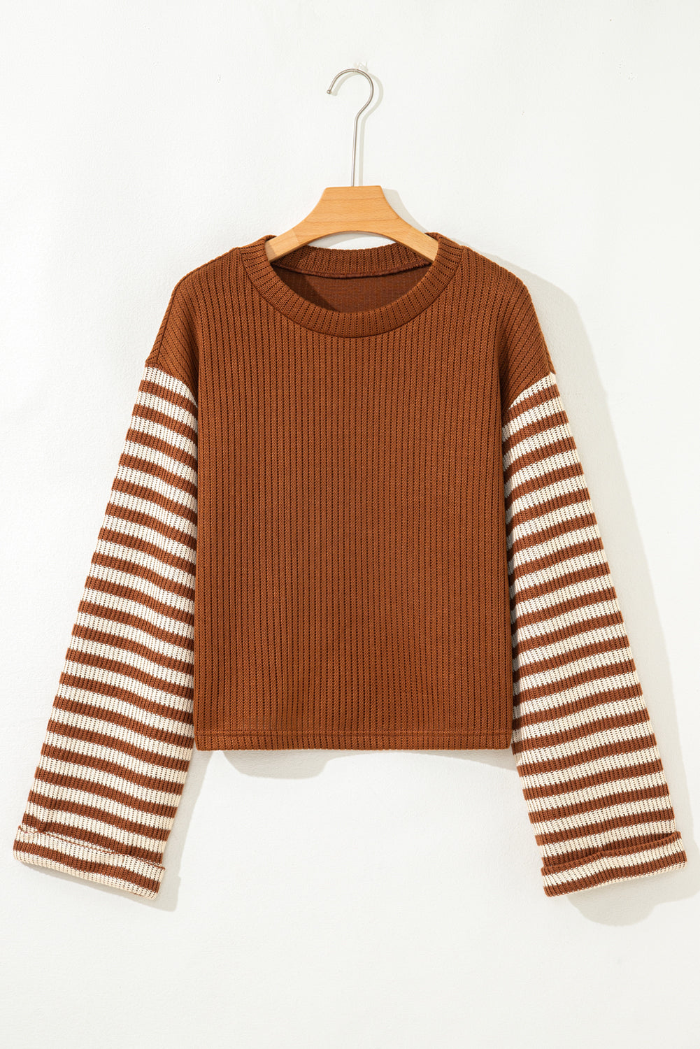 Brown Stripe top