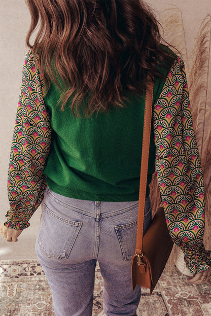patchwork sweater