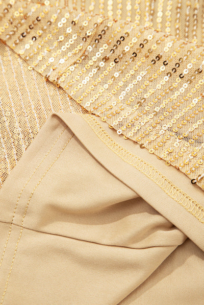 gold metallic blouse