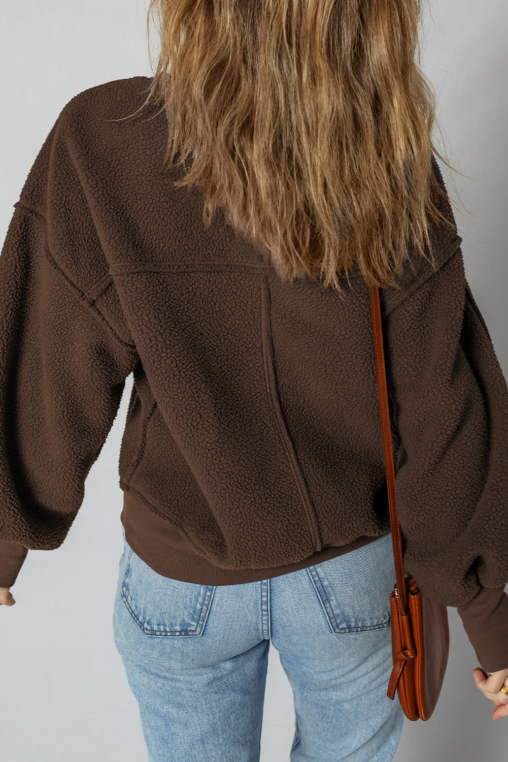 fleece winter sweatshirt