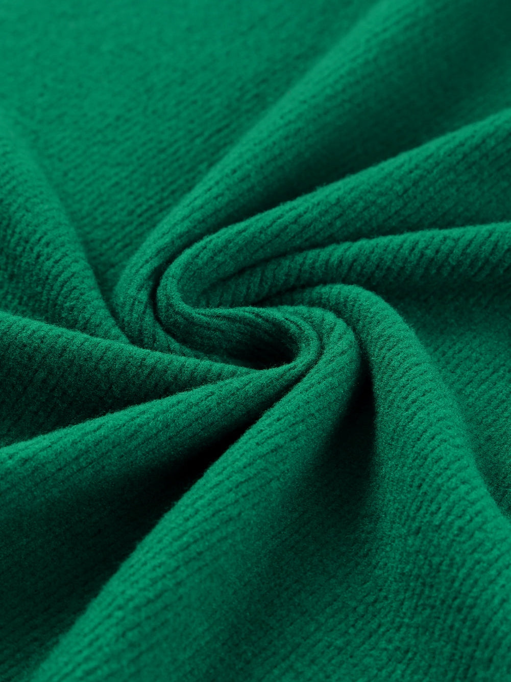 Green Floral Lace V Neck Long Sleeve Top