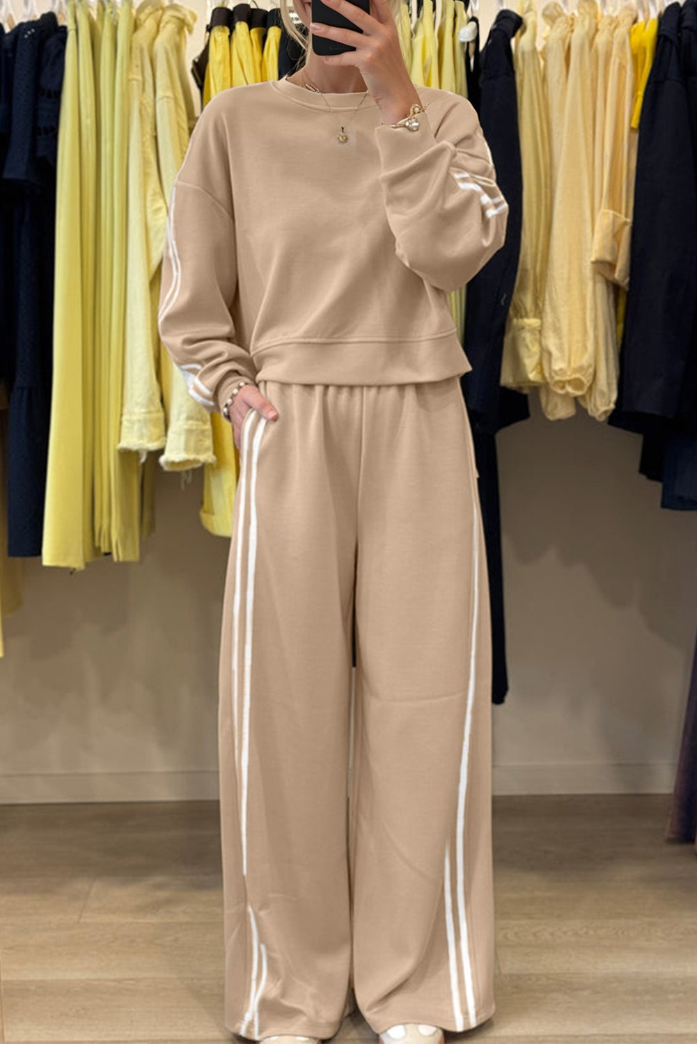 sweatshirt and sweatpants set